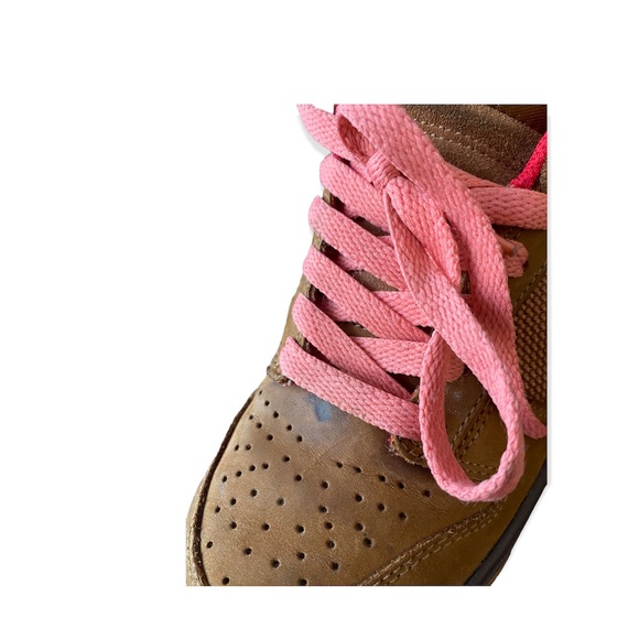 Vintage Nike Dunk Low Retro Size 5.5 - Nike Dunk Low Hazelnut Light Chocolate - Picture 11 of 11